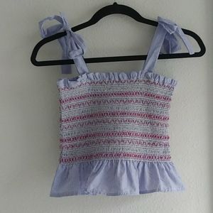 NWOT Style Envy Striped Tube Top